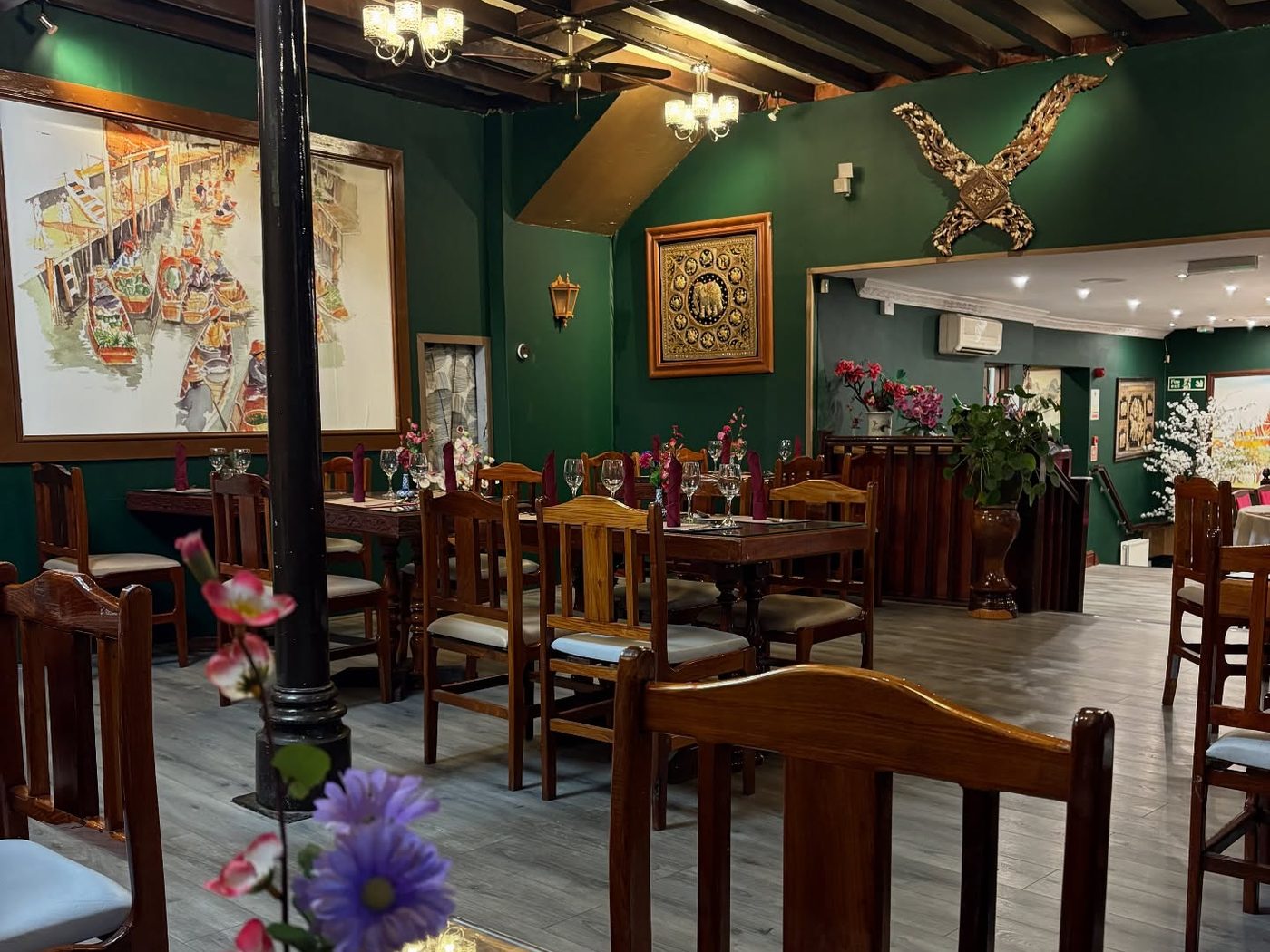 Inside Baan Rao Thai Cuisine, Kettering
